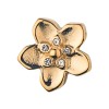 Kistanio Blume Charm Goldfarben für Mesh Charmband